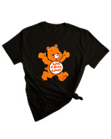 T-Shirt Woman Fashion Γυναικείο - Wish Bear - Color Thumbnail BLACK