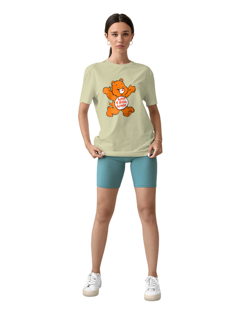 T-Shirt Woman Fashion Γυναικείο - Wish Bear - Image 2