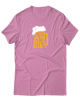 T-Shirt Αντρικό - Wish You Were Beer - Color Thumbnail Ροζ