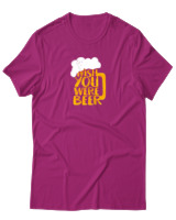 T-Shirt Αντρικό - Wish You Were Beer - Color Thumbnail Φουξια