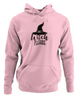 Φούτερ με κουκούλα - Witch Please - Color Thumbnail Pink