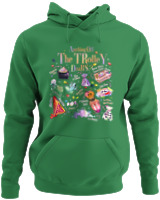 Φούτερ με κουκούλα - Witches Stuff - Color Thumbnail Kelly Green