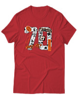 T-Shirt Αντρικό - Work Style - Color Thumbnail Κόκκινο