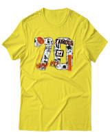 T-Shirt Αντρικό - Work Style - Color Thumbnail Κίτρινο
