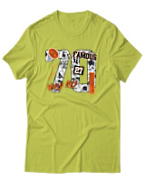 T-Shirt Αντρικό - Work Style - Color Thumbnail Λαχανί