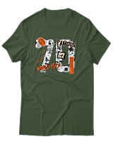 T-Shirt Αντρικό - Work Style - Color Thumbnail Κυπαρισσί