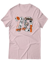 T-Shirt Αντρικό - Work Style - Color Thumbnail Απαλό Ροζ