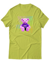 T-Shirt Αντρικό - Work Your Heart Out - Color Thumbnail Λαχανί