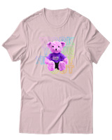 T-Shirt Αντρικό - Work Your Heart Out - Color Thumbnail Απαλό Ροζ