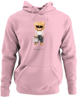 Φούτερ με κουκούλα - Working Girl - Color Thumbnail Pink