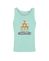 Αμάνικο Μπλουζάκι Αντρικό - Working On My Sixpack - Color Thumbnail Arctic Blue