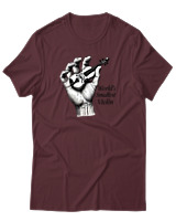 T-Shirt Αντρικό - Worlds Smallest Violin - Color Thumbnail Μπορντό