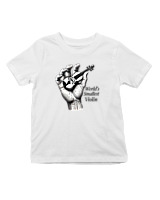 T-Shirt  Παιδικό - Worlds Smallest Violin - Color Thumbnail 'Ασπρο