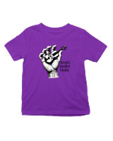 T-Shirt  Παιδικό - Worlds Smallest Violin - Color Thumbnail Σκούρο Μωβ