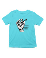 T-Shirt  Παιδικό - Worlds Smallest Violin - Color Thumbnail Οινοπνευματί