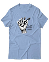 T-Shirt  Γυναικείο - Worlds Smallest Violin - Color Thumbnail Γαλάζιο