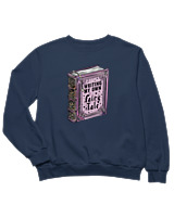 Φούτερ χωρίς κουκούλα Παιδικό - Writing My Own Fairytale - Color Thumbnail Σκούρο Μπλε