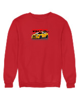 Φούτερ χωρίς κουκούλα Γυναικείο - WRX - Color Thumbnail Κόκκινο