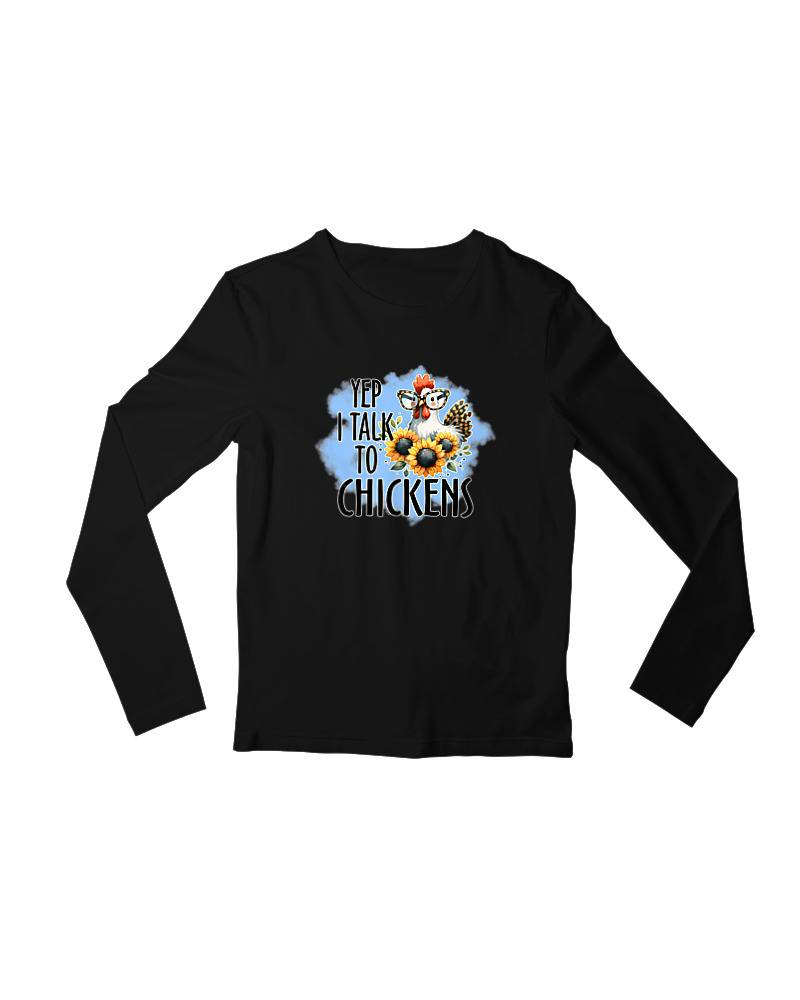 Yep I Talk To Chickens - Image 0