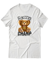 T-Shirt Αντρικό - Yes You Are A Champ - Color Thumbnail Άσπρο