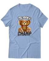 T-Shirt Αντρικό - Yes You Are A Champ - Color Thumbnail Γαλάζιο