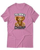 T-Shirt Αντρικό - Yes You Are A Champ - Color Thumbnail Ροζ