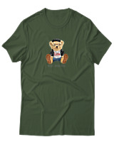 T-Shirt Αντρικό - Yes You Can - Color Thumbnail Κυπαρισσί
