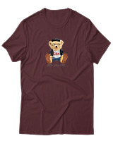 T-Shirt Αντρικό - Yes You Can - Color Thumbnail Μπορντό