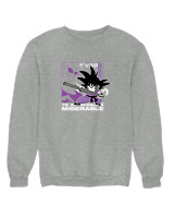 Φούτερ χωρίς κουκούλα Γυναικείο - Yong Son Goku - Color Thumbnail Γκρι Μελανζέ