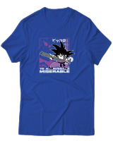 T-Shirt  Γυναικείο - Yong Son Goku - Color Thumbnail Μπλέ Ρουά