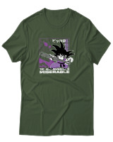 T-Shirt  Γυναικείο - Yong Son Goku - Color Thumbnail Κυπαρισσί