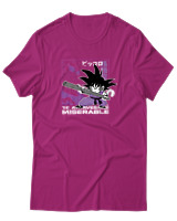 T-Shirt  Γυναικείο - Yong Son Goku - Color Thumbnail Φούξια
