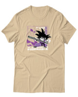 T-Shirt  Γυναικείο - Yong Son Goku - Color Thumbnail Μπέζ