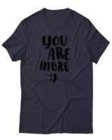 T-Shirt Αντρικό - You Are More - Color Thumbnail Σκούρο Μπλε