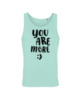 Αμάνικο Μπλουζάκι Αντρικό - You Are More - Color Thumbnail Arctic Blue