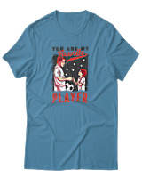 T-Shirt Αντρικό - You Are My Favorite Player - Color Thumbnail Τιρκουάζ