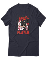 T-Shirt Αντρικό - You Are My Favorite Player - Color Thumbnail Σκούρο Μπλε