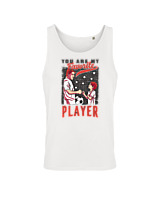 Αμάνικο Μπλουζάκι Αντρικό - You Are My Favorite Player - Color Thumbnail 'Ασπρο