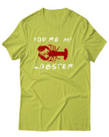T-Shirt Αντρικό - You Are My Lobster - Color Thumbnail Λαχανί