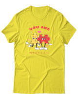 T-Shirt Αντρικό - You Are Special - Color Thumbnail Κίτρινο