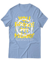 T-Shirt Αντρικό - You Broke My Heart - Color Thumbnail Γαλάζιο