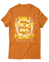 T-Shirt Αντρικό - You Broke My Heart - Color Thumbnail Πορτοκαλί