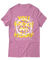 T-Shirt Αντρικό - You Broke My Heart - Color Thumbnail Ροζ
