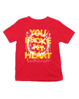 T-Shirt  Παιδικό - You Broke My Heart - Color Thumbnail Κόκκινο