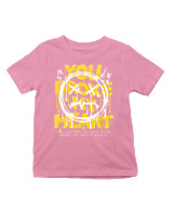 T-Shirt  Παιδικό - You Broke My Heart - Color Thumbnail Ροζ