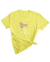 T-Shirt Woman Fashion Γυναικείο - You Matter - Color Thumbnail LIGHT YELLOW