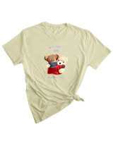 T-Shirt Woman Fashion Γυναικείο - You Need A Hug - Color Thumbnail SAGE GREEN