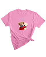 T-Shirt Woman Fashion Γυναικείο - You Need A Hug - Color Thumbnail PINK