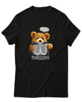 T-Shirt Αντρικό - You See Me Through - Color Thumbnail Μαύρο