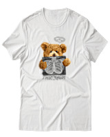 T-Shirt Αντρικό - You See Me Through - Color Thumbnail Άσπρο